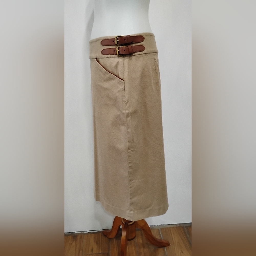 LAUREN PREMIUM TWILL SKIRT - Picture 5 of 7